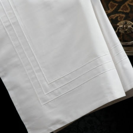 Italian Cotton Sheets Venezia WHITE