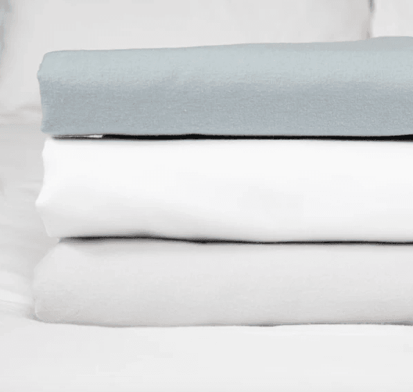 FLANNELETTE Sheet SETS BELLINI Luxe |White, Mist, Slate
