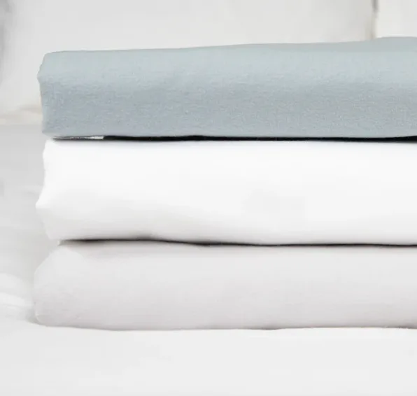 FLANNELETTE Sheet SETS BELLINI Luxe |White, Mist, Slate