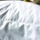 ITALIAN COTTON Sheets WHITE - HEMSTITCH Detail