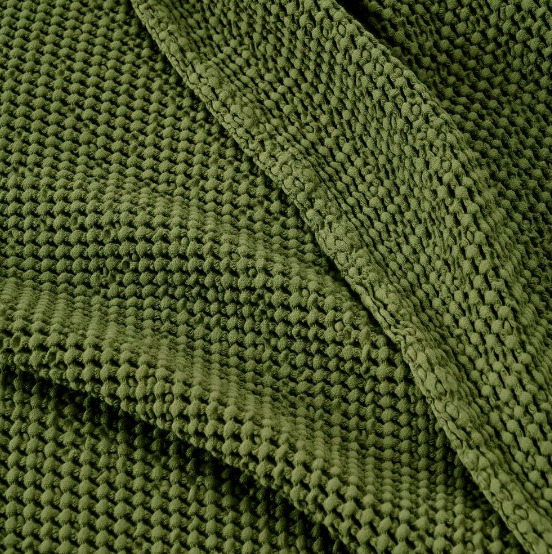 Cotton Throw Bliss Olive