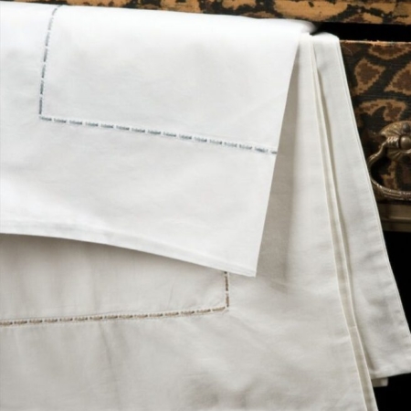 Beautiful Pure Italian Cotton Sheets Detail Milano BL Beautiful Pure Italian Cotton Sheets Detail Milano BL