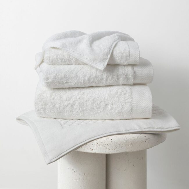 Bamboo Towels WHITE