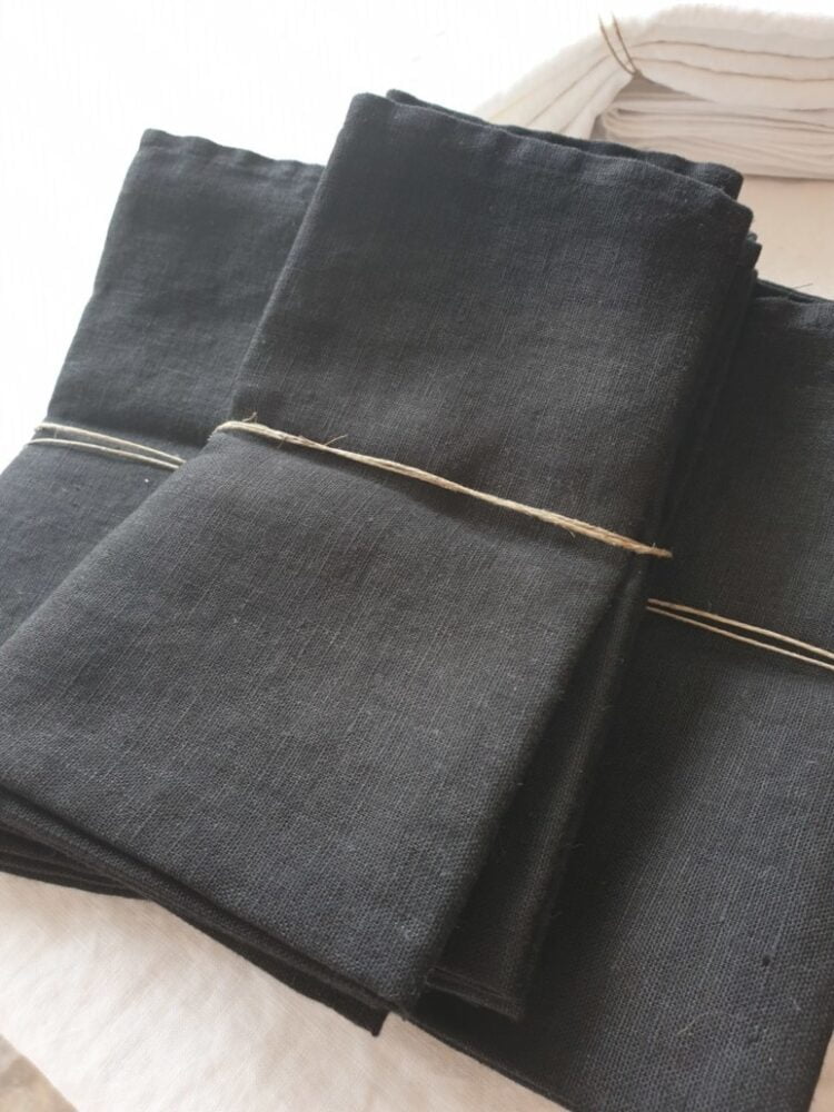 Linen Table Napkins Himla KOHL Set x 4 Linen Boutique