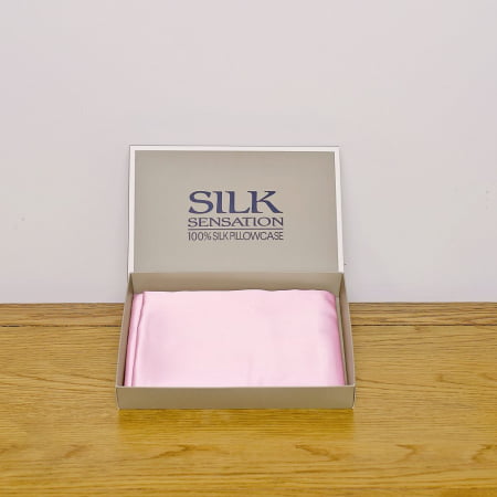 Silk Pillowcase 100% Mulberry Silk PALE PINK