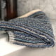 Luxury Organic Turkish PAROS STRIPE FACECLOTH