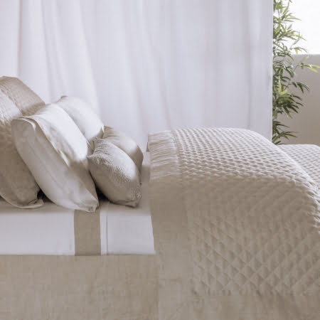 Linen Coverlet Bedspread HUDSON | Made in Portugal