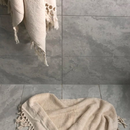 Luxury Organic Turkish ASPEN Bath Mat
