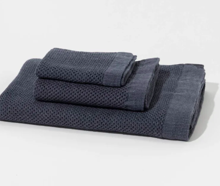 Japanese Kontex Towels WAFFLE Vintage NAVY