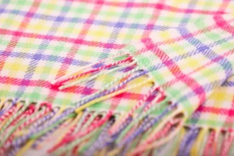 Baby Rainbow Tartan Check Throw | 100% Lambswool Baby Rainbow Tartan Check Throw | 100% Lambswool
