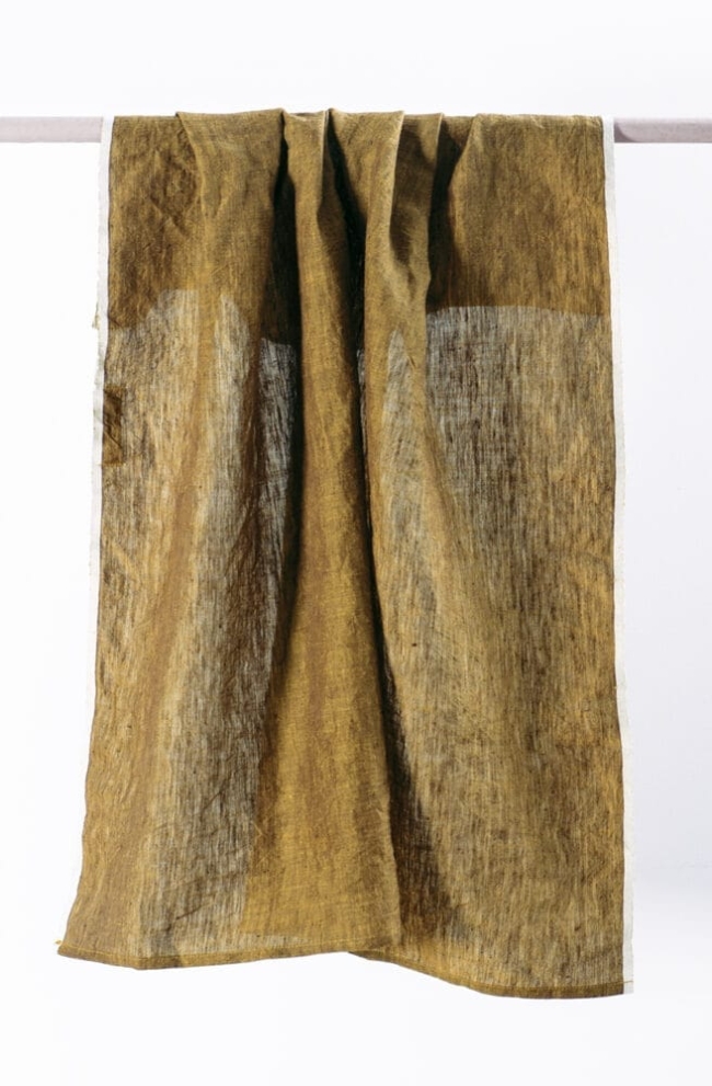 Linen Tea Towel DARK OCHRE | 100% Linen