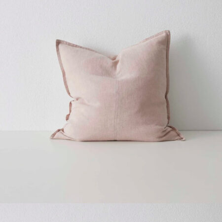 Linen Cushion Como Blush