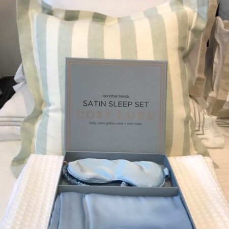 Satin Sleep Set SOFT BLUE