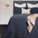 Roma NAVY Cotton Bedspread Set