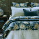 Quilted Bedspread FONTANELLA Duck Egg