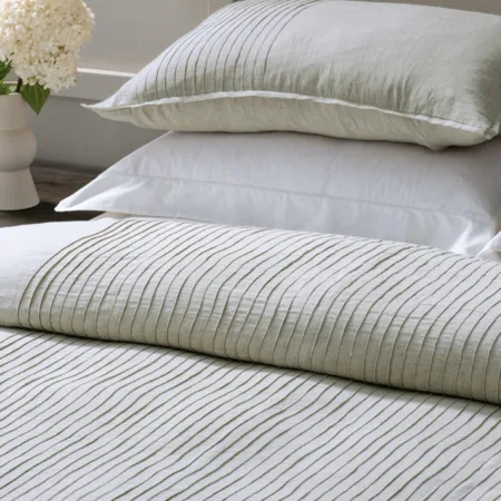 KAIYU Natural Linen Duvet Cover Set