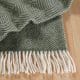 NZ Wool Throw Magnus OLIVE