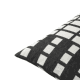 Cushion Black/White Block | Kristina Dam