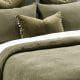 SOTTOBOSCO OLIVE Duvet Cover Set | Fine Waffle