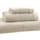 Velour Jacquard Towel NATURAL 100% Egyptian Cotton