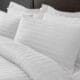White CALIFORNIA KING Duvet Cover Set