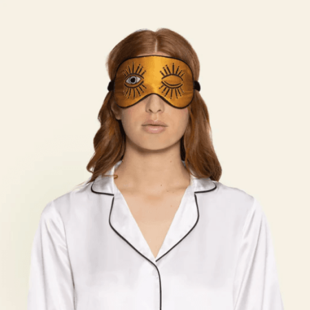 Silki Silk Eye Mask El Dorado Camila