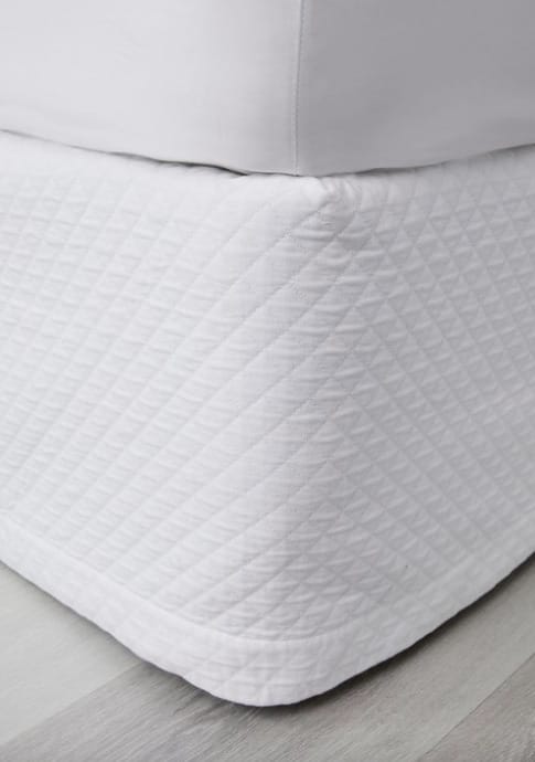 White Marcella Valance CHARLOTTE Collection