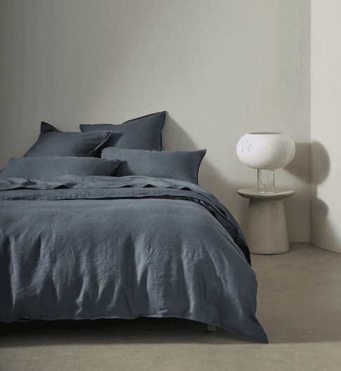 Ravello Linen Duvet Cover DENIM