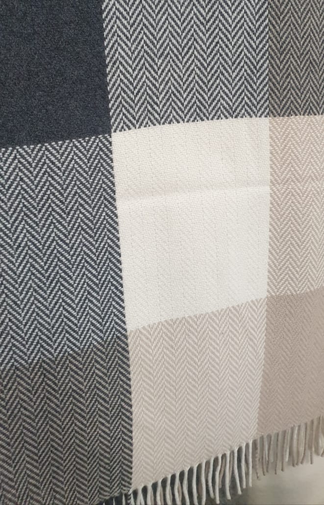 Cashmere Lambswool Throw LACKEN Foxford Linen Boutique