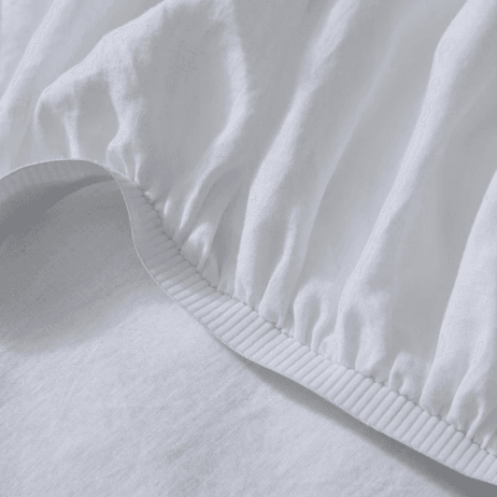 Ravello Linen Sheets WHITE Ravello Linen Sheets WHITE