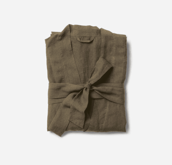 Men's Linen Robe IVY
