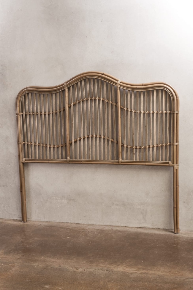 Headboard CURVARE ANTIQUE GREY HEADBOARD