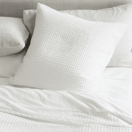 Waffle Organic Cotton Duvet Cover