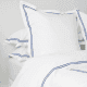 Hudson Collection Sheets Navy Corded | Portugal