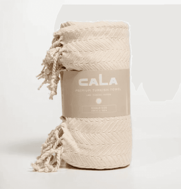 Turkish Beach Towel Natural | CALA