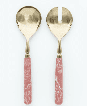 Salad Servers Rose