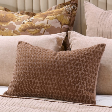 Lilypad Pink Clay Cushion