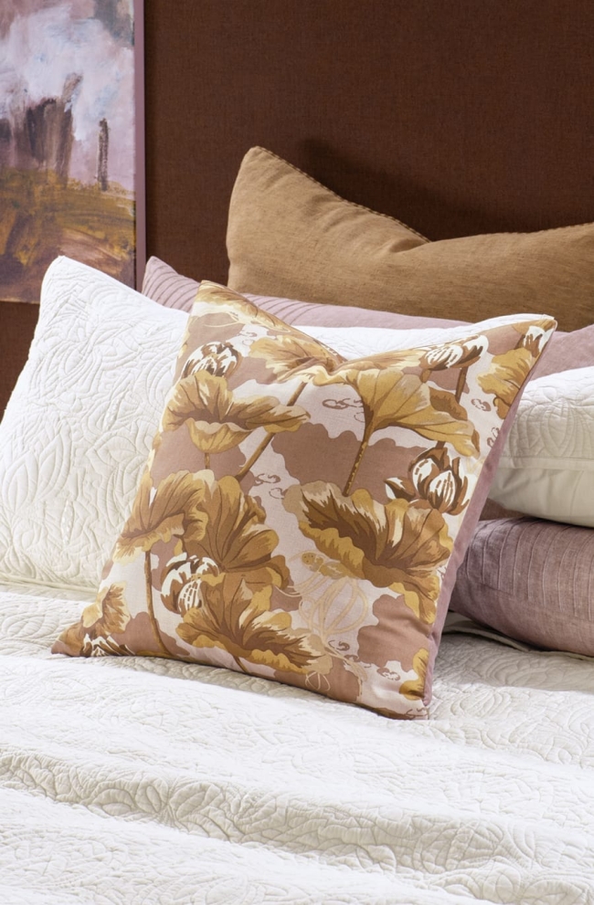 Waterlily Clay Cushion