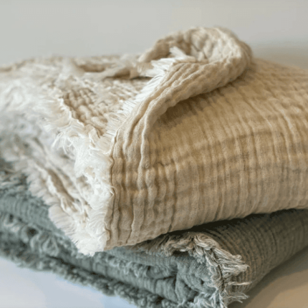 Nomad Linen Blankets
