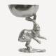 Easter Rabbit Silver Bowl