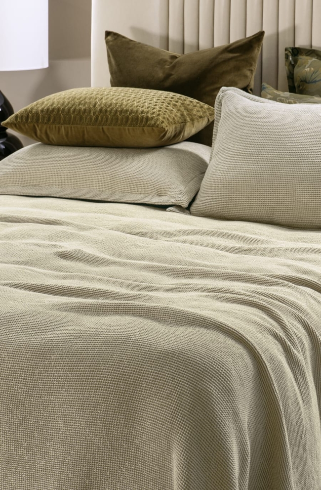 Sottobosco Sand Bedspread Web