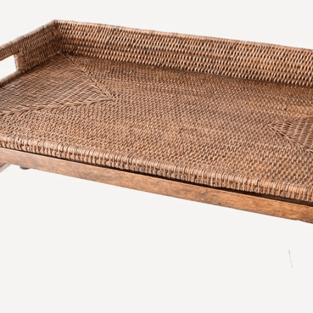 Breakfast Tray Cocoa Rattan