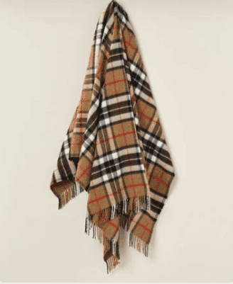 Merino Wool Throw Thompson Tartan | Exquisite