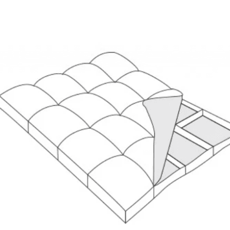 NZ Duck Down and Feather Duvet Inner
