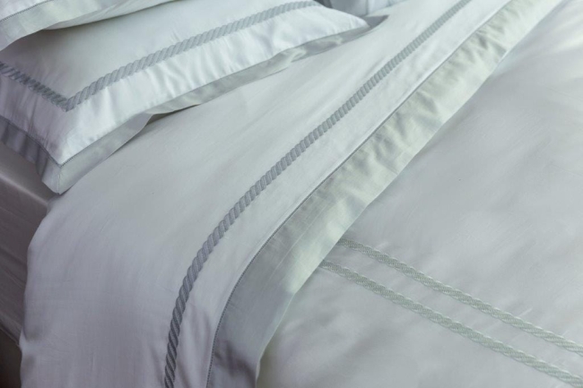 Pacific Sheet Set White/Silver