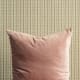 Treccia deep rose eurocase and comforter