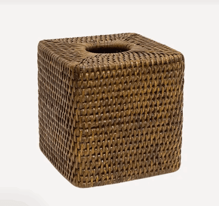 Rattan Tissue Box Square | Coco