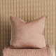 Linen Chambray Cushion APPETTO dusky merlot