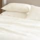 Puritsu ivory bedspread and pillowshams