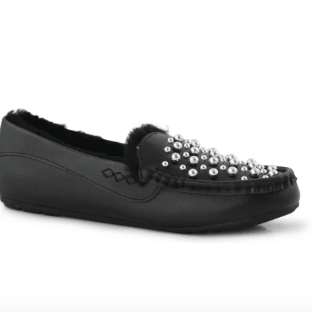 Park Ave Slipper Black | Lounge Slipper